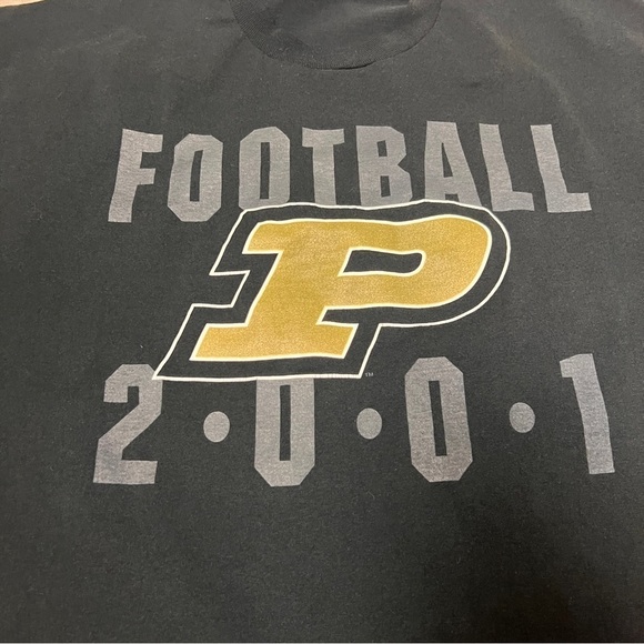 Jerzees Purdue Boilermakers Football t-shirt XL - Picture 2 of 5